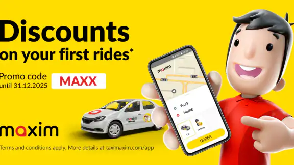 maxim — order a taxi & food screenshot