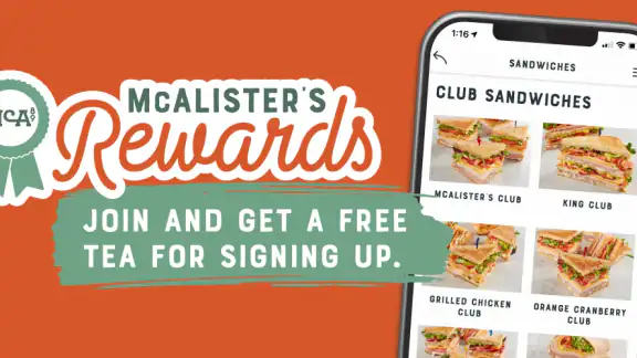 McAlister's Deli screenshot