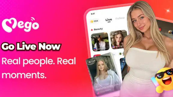 Mego - Live, Create, Connect screenshot