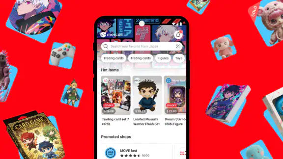 Mercari Japan: Anime Shopping screenshot