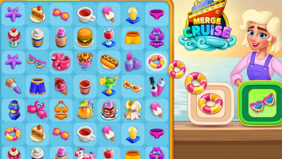 Merge Cruise: Mystery Puzzle screenshot