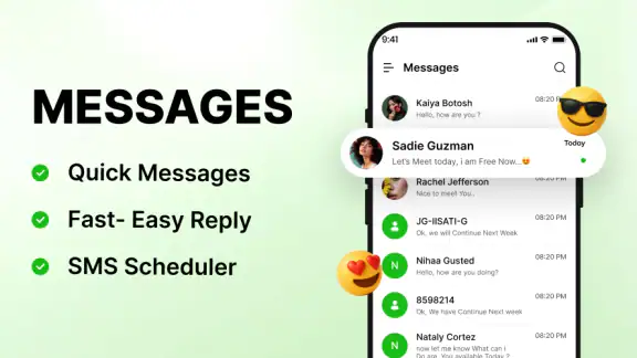 Messages Home: SMS Texting App screenshot