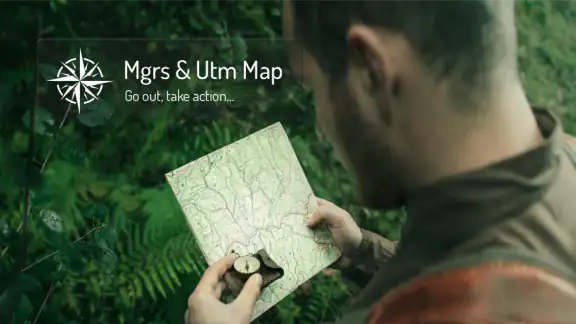 Mgrs & Utm Map Pro screenshot