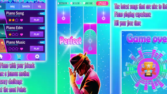 Michael Jackson - Piano Game screenshot