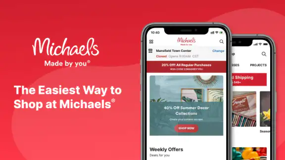 Michaels Stores screenshot