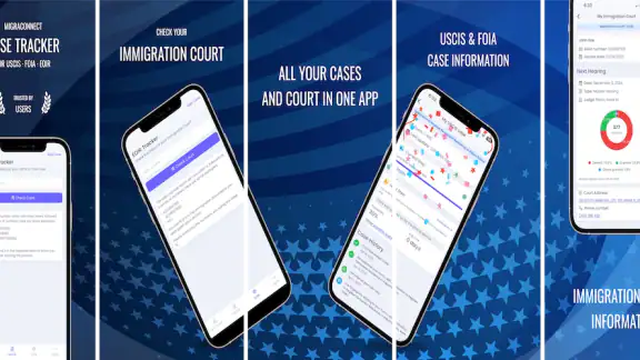 MigraConnect Case Tracker screenshot