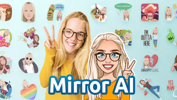 Mirror: Emoji maker, Stickers screenshot
