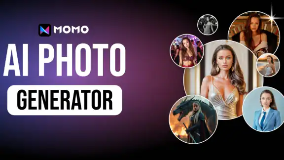 Momo - AI Photo Generator screenshot