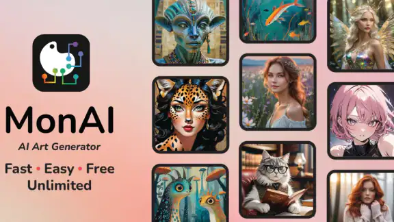 monAI - AI Art Generator screenshot