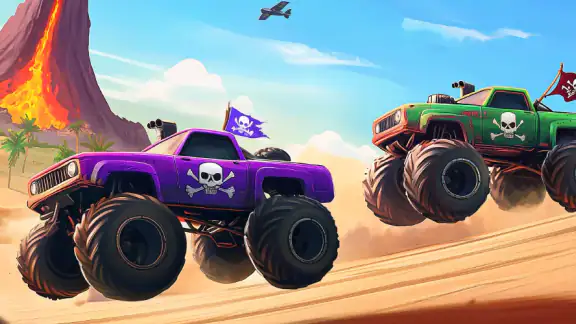 Monster Truck Go: Kids Racing screenshot