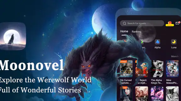 Moonovel-Werewolf Romance screenshot
