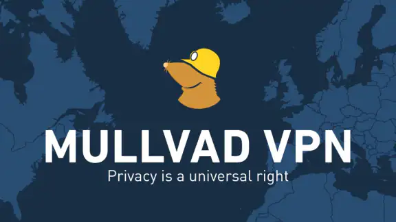 Mullvad VPN screenshot