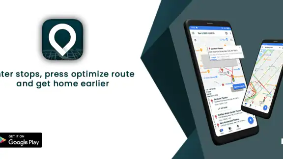 Multi-Stop Route Planner screenshot