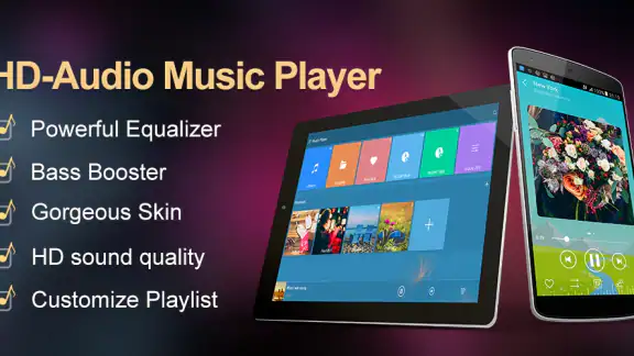 Music player screenshot