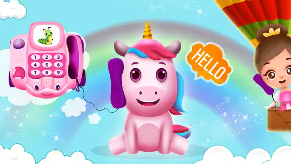 Musical Princess Car phone Toy screenshot