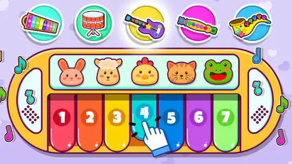 Musical Toy Piano and Songs screenshot