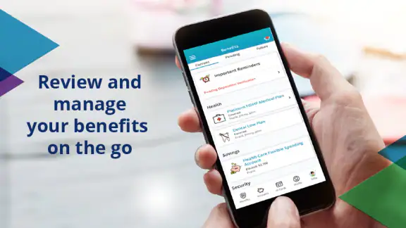 MyChoice Benefits screenshot