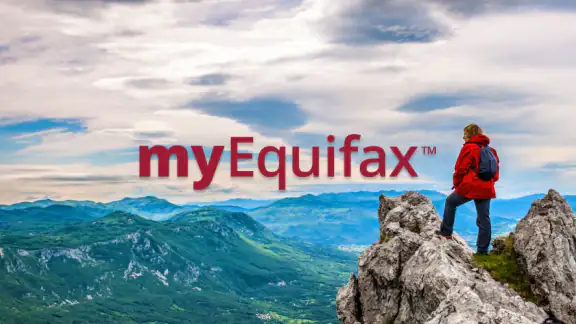 myEquifax screenshot