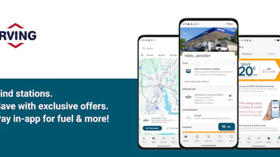 MyIRVING screenshot