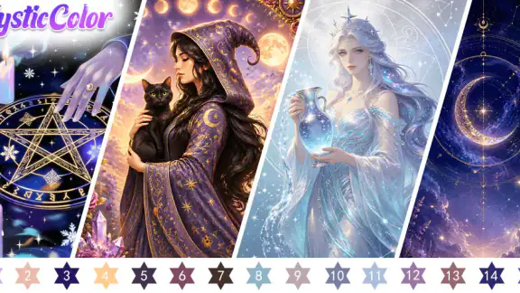 Mystic Color By Number screenshot