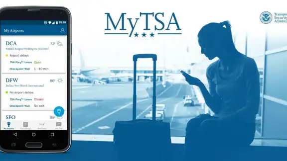 MyTSA screenshot