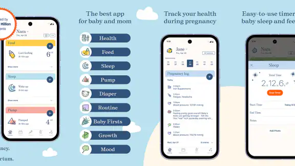 Nara - Baby & Mom Tracker screenshot