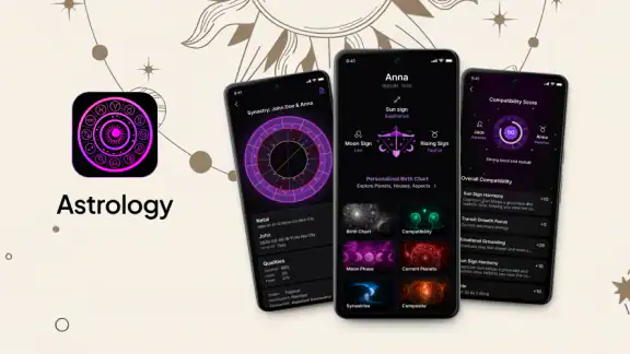 Natal Chart: Astro Horoscope screenshot