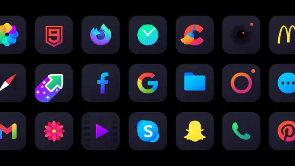 Nova Dark Icon Pack screenshot