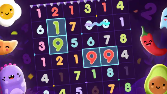 Numberzilla: Number Match Game screenshot