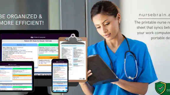 NurseBrain: Smart Report Sheet screenshot
