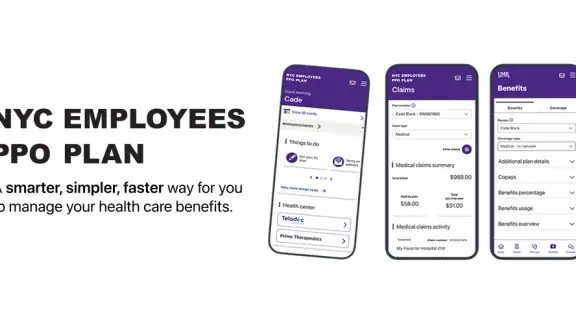 NYC Employees PPO Plan screenshot