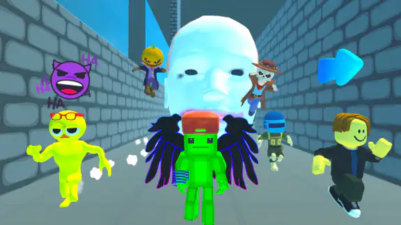 Obby Parkour: Mini Games screenshot