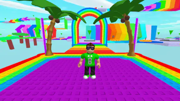 Obby's World Easy Parkour screenshot