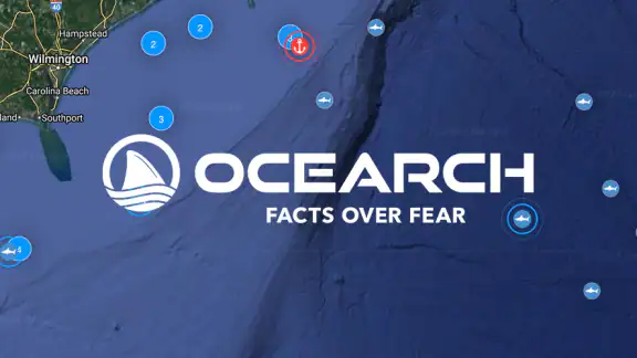 OCEARCH Shark Tracker™ screenshot