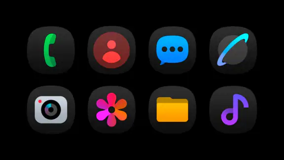 OnePro (Dark) - Icon Pack screenshot