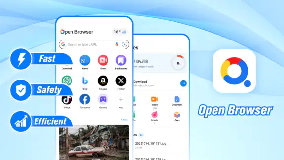 Open Browser - Smart & Safe screenshot