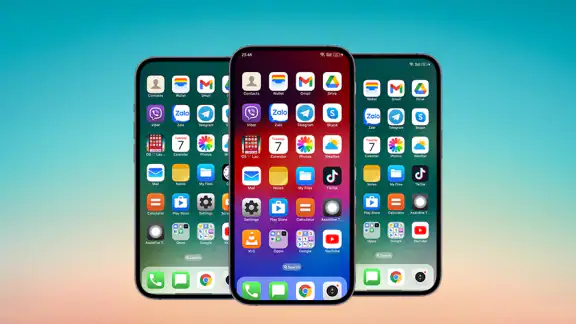 OS Launcher 18 - Phone 16 Max screenshot