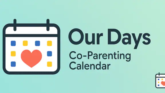 Our Days Co-Parenting Calendar screenshot