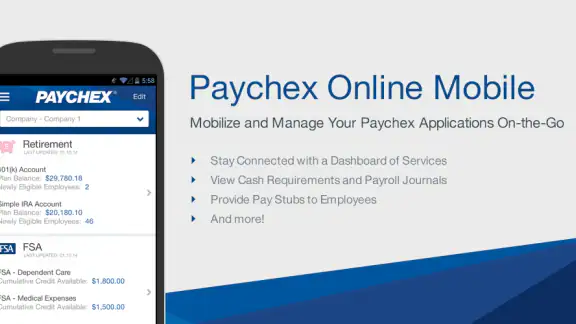 Paychex Flex screenshot