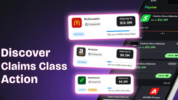 Payme: Class Action Payout screenshot