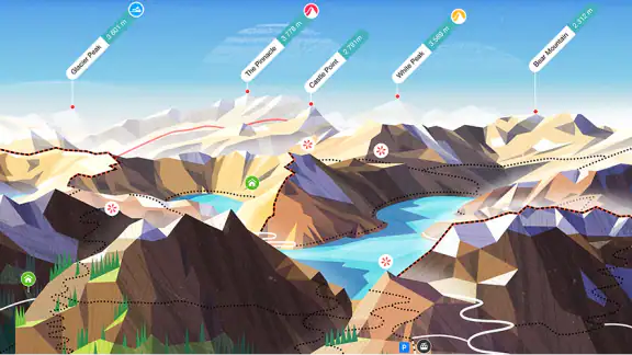 PeakVisor - 3D Maps & Peaks ID screenshot