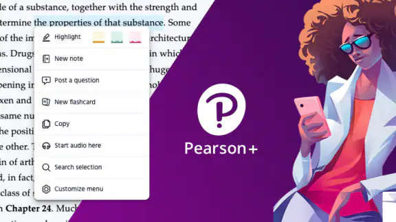Pearson+ | Study help & eTexts screenshot