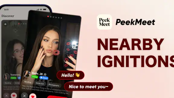 PeekMeet - Local Dating & Chat screenshot