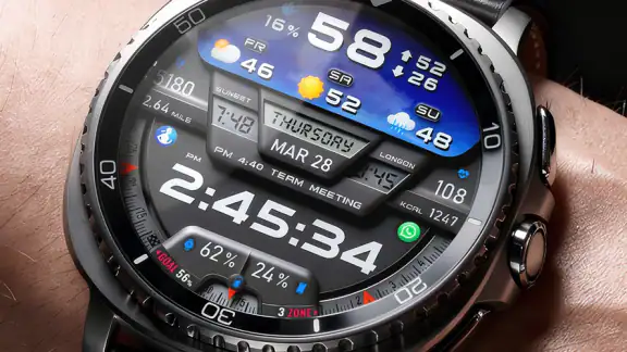 PER27 Digital Watch Face screenshot