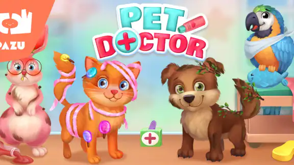 Pet Doctor Care games for kids screenshot