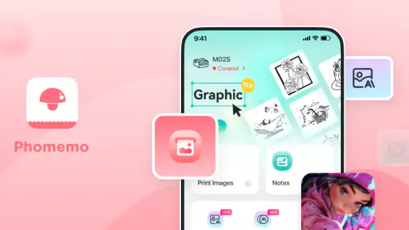 Phomemo screenshot