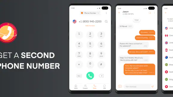 Phoner: Second Phone Number screenshot