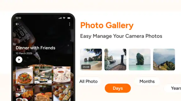 Photo Gallery: Album & Vault screenshot