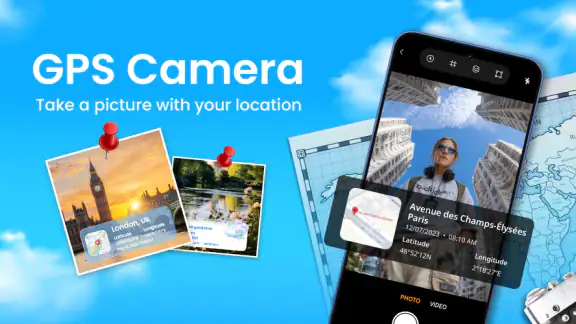 Photo Location: GPS Map Camera screenshot