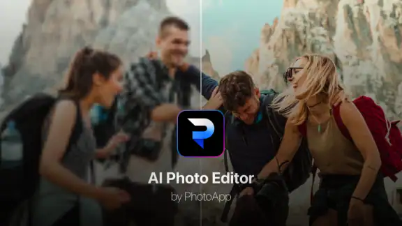 PhotoApp - AI Photo Enhancer screenshot